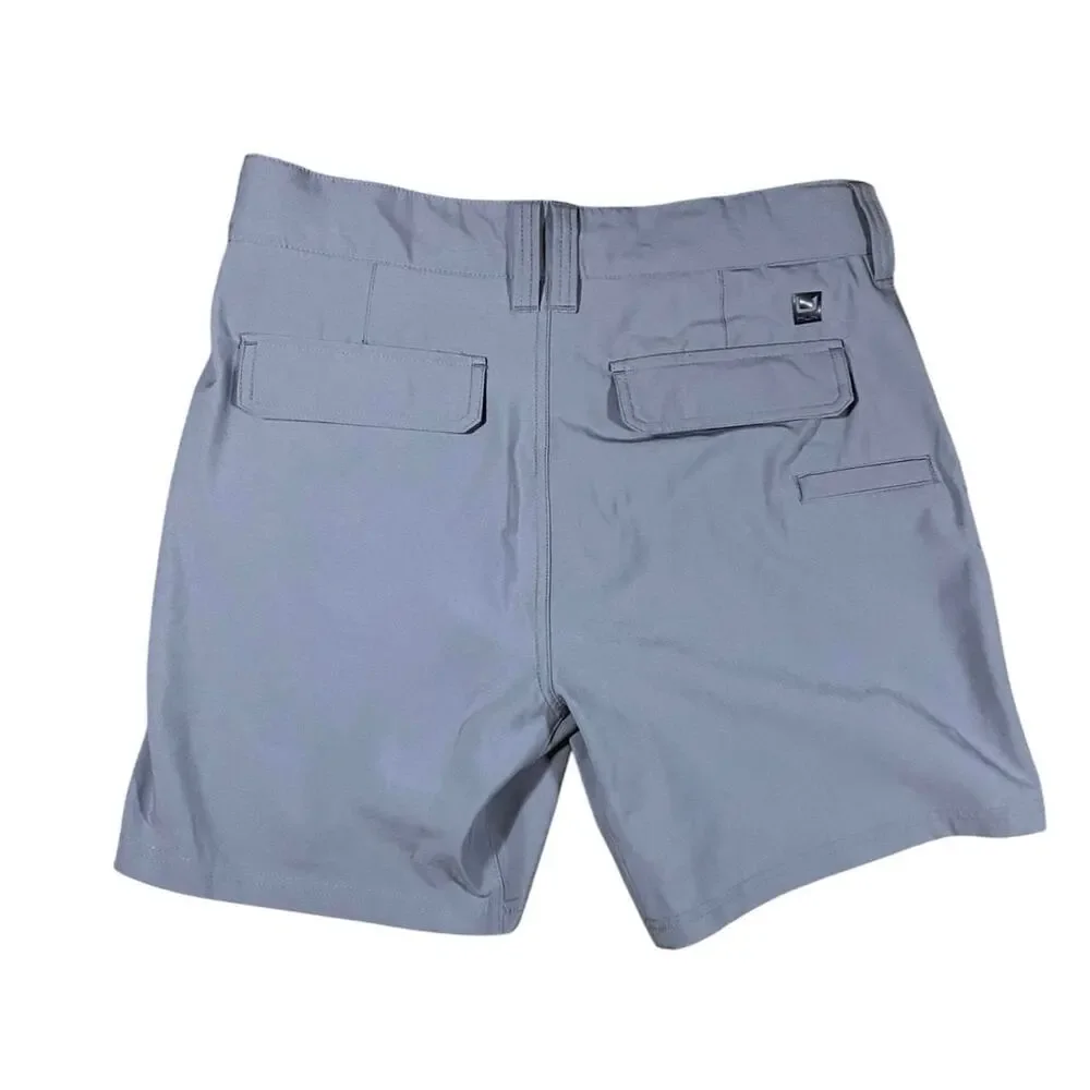 HUK Sport Slate Gray Shorts - S